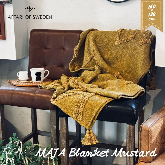 MAJA Blanket Mustard